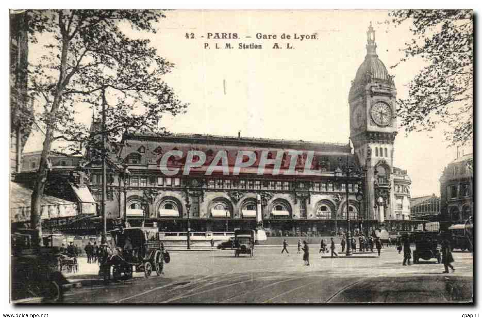 Paris - 12 - Gare du Lyon - CPA