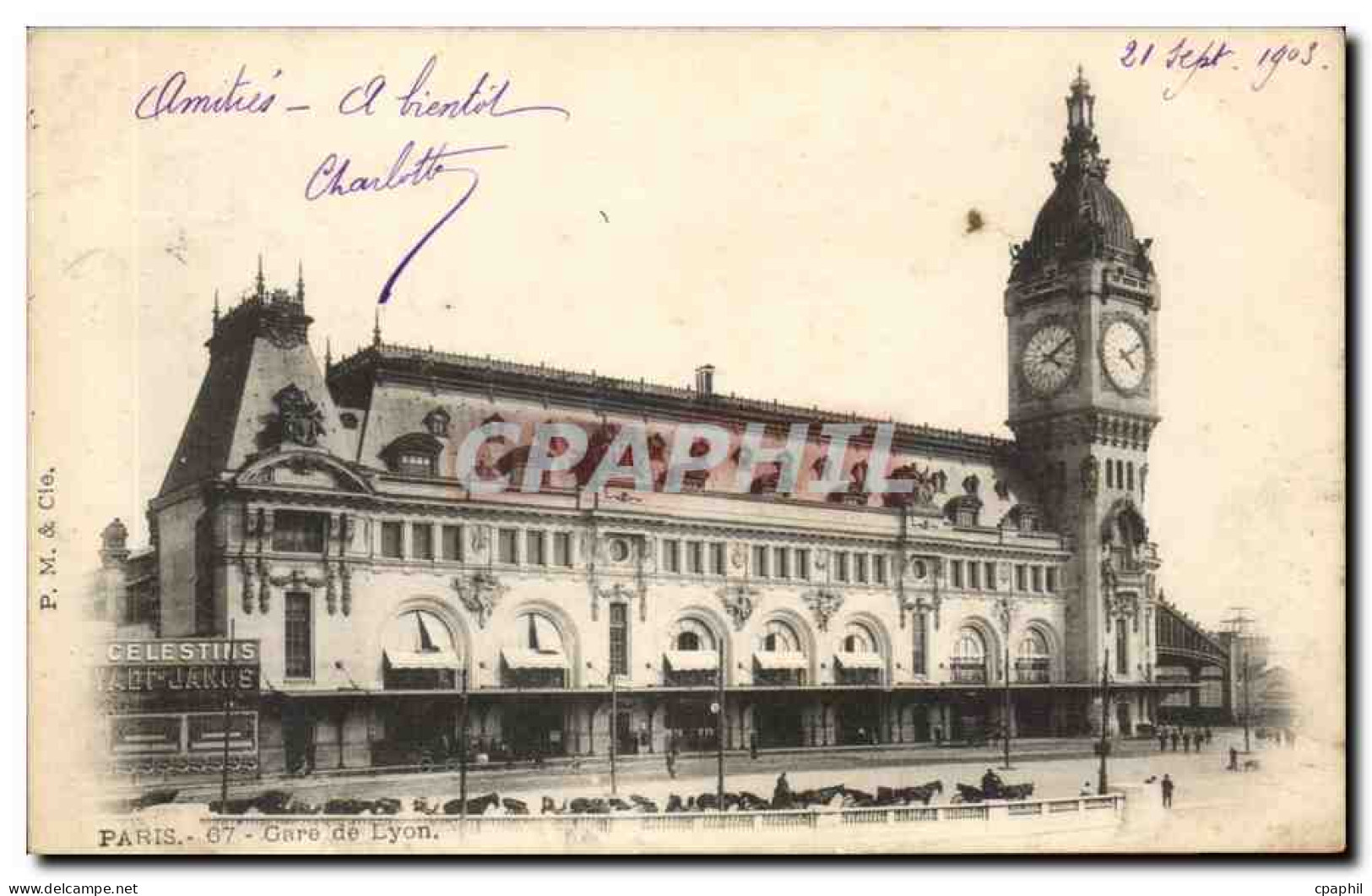 Paris - 12 - Gare du Lyon - CPA