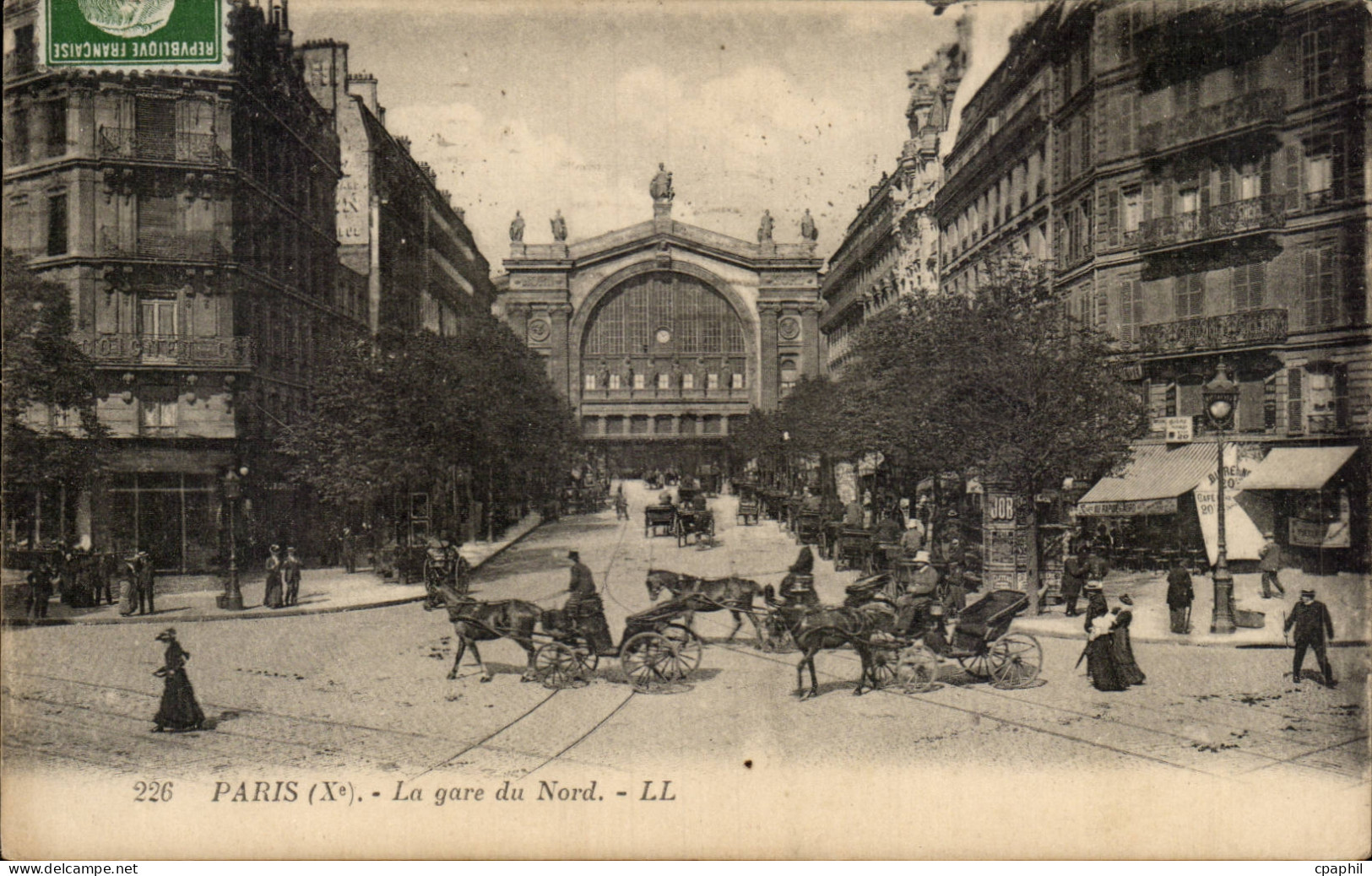 Paris - 12 - Gare du Nord - CPA -