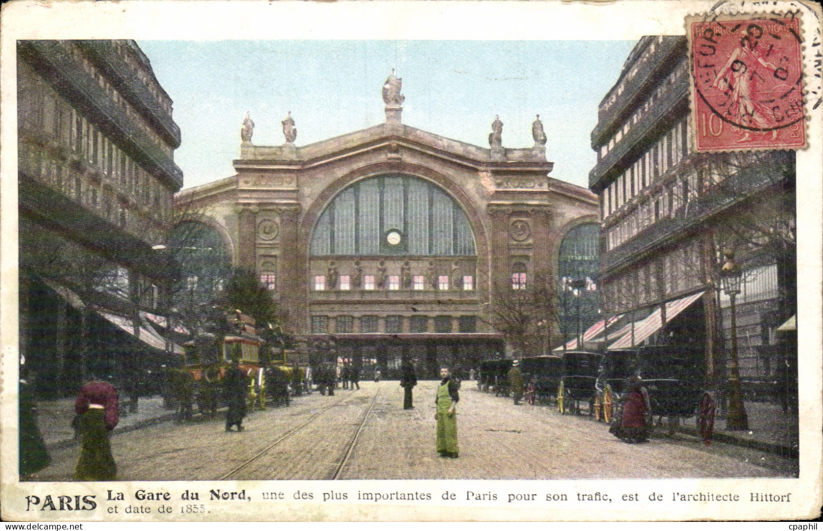 Paris - 12 - Gare du Nord - CPA