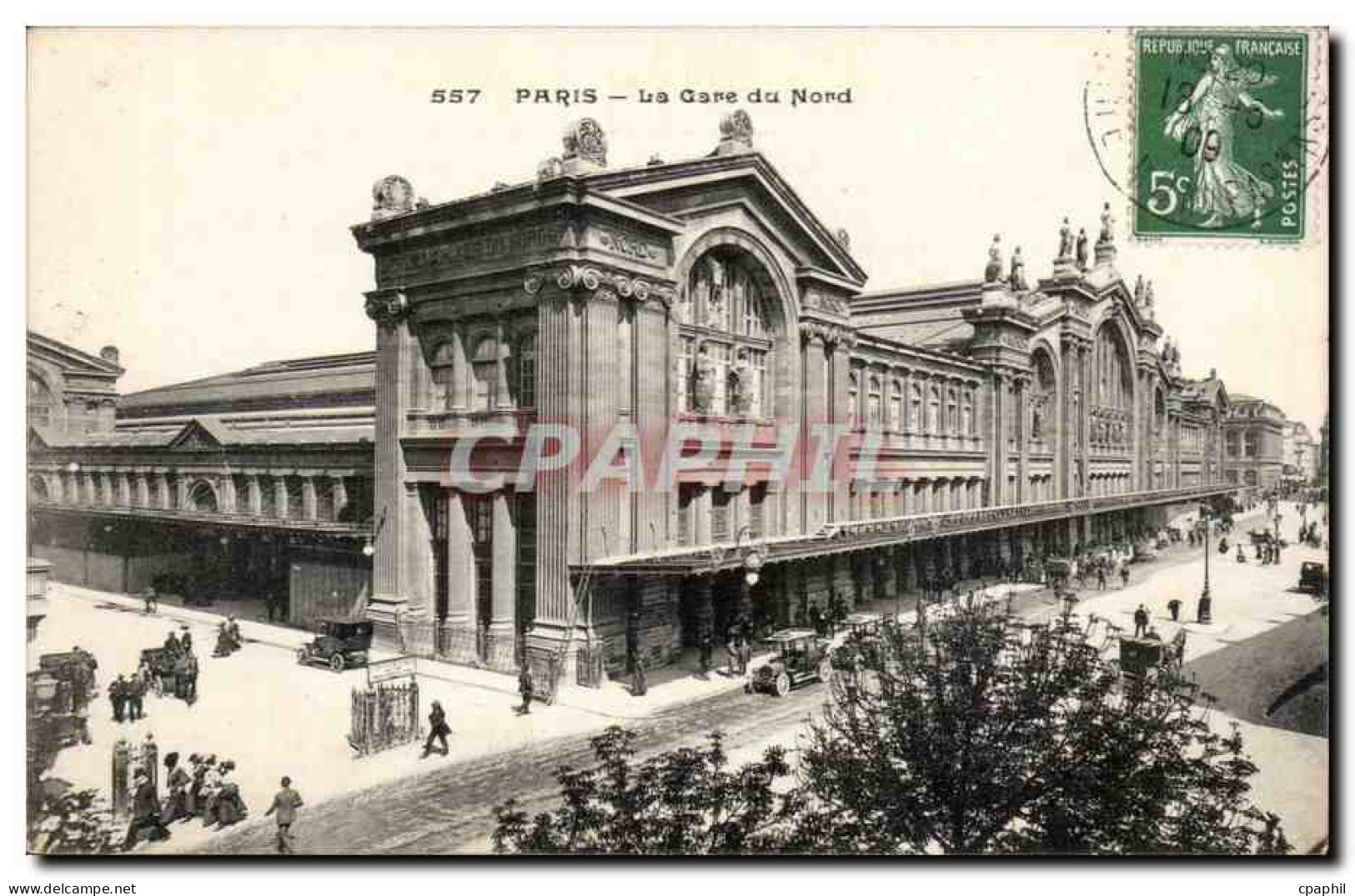 Paris - 12 - Gare du Nord CPA