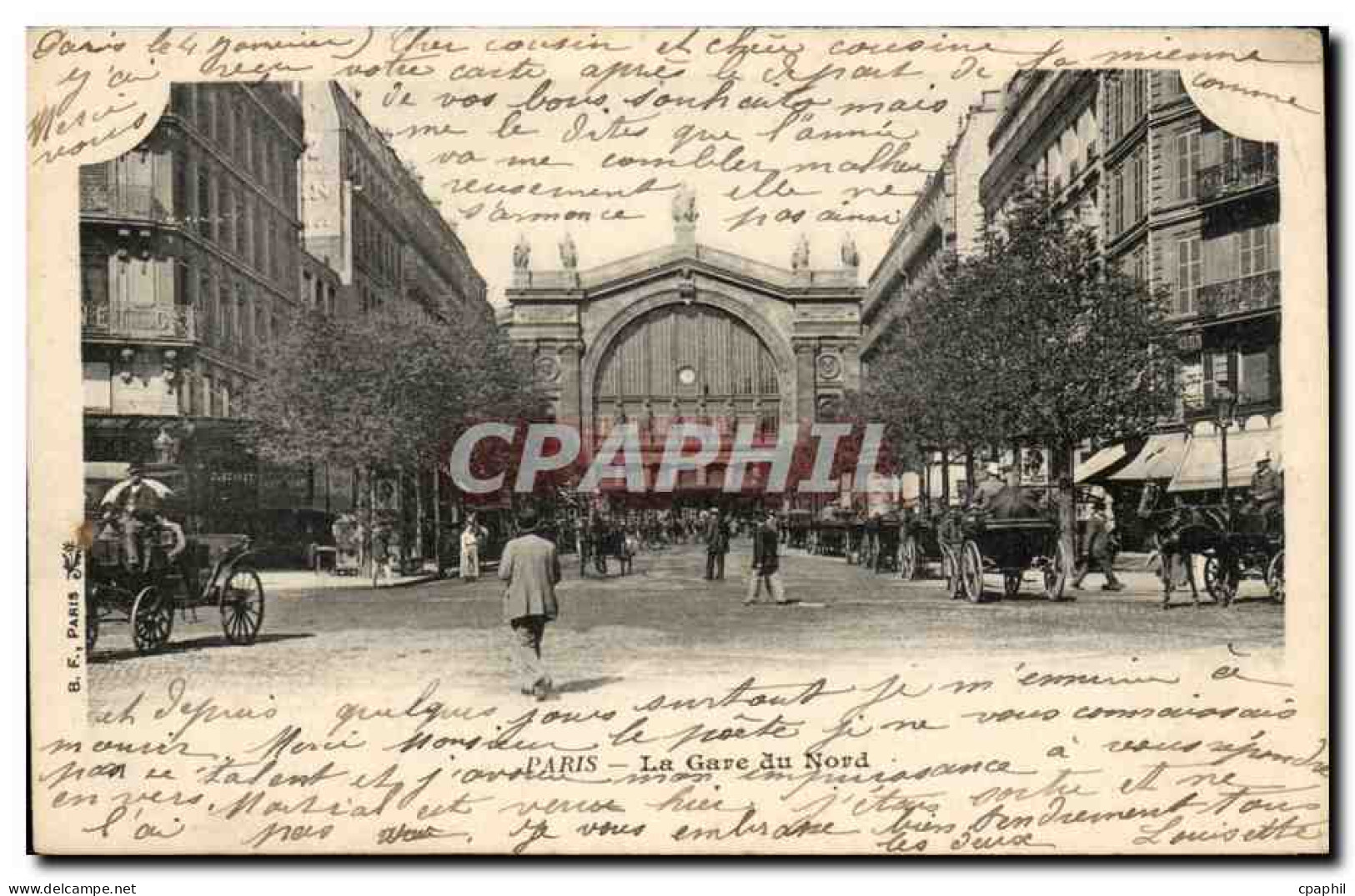 Paris - 12 - Gare du Nord - CPA