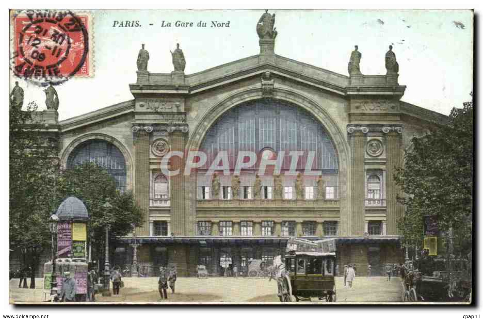Paris - 12 - Gare du Nord - CPA