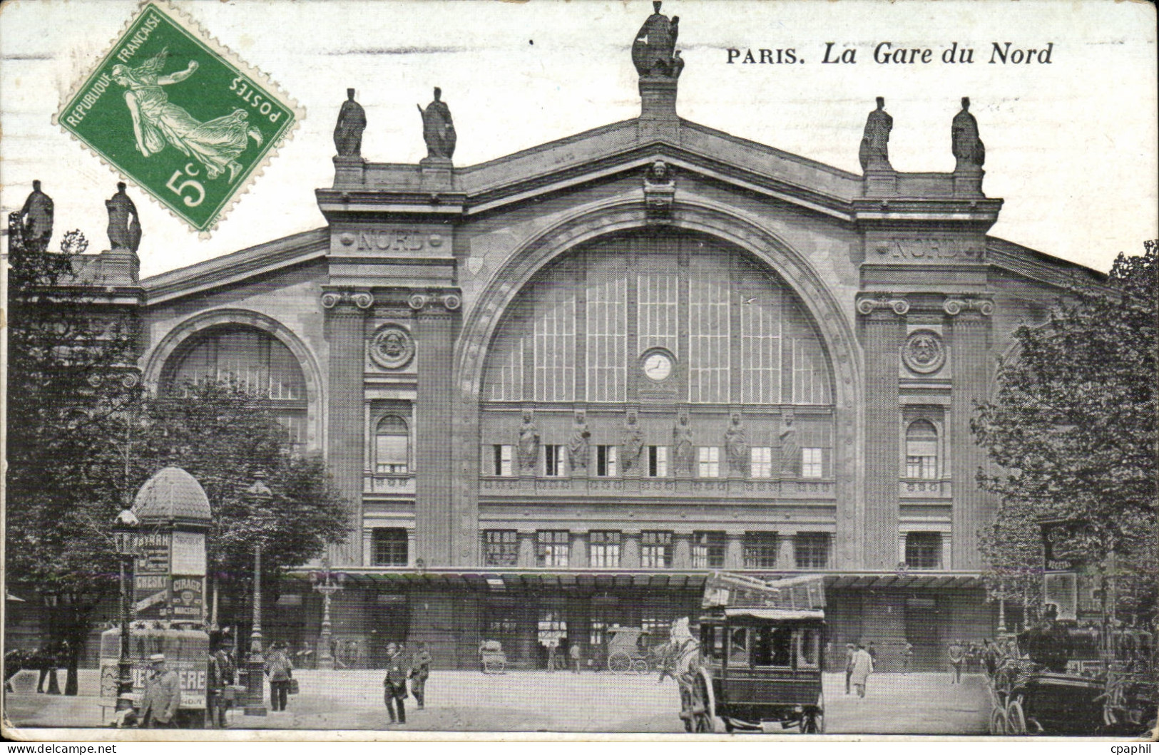 Paris - 12 - La Gare du Nord - CPA