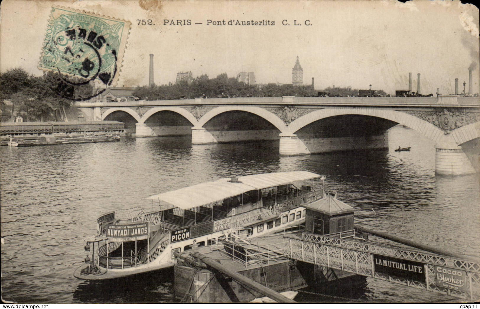 Paris - 12 - Pont d'Austerlitz CPA