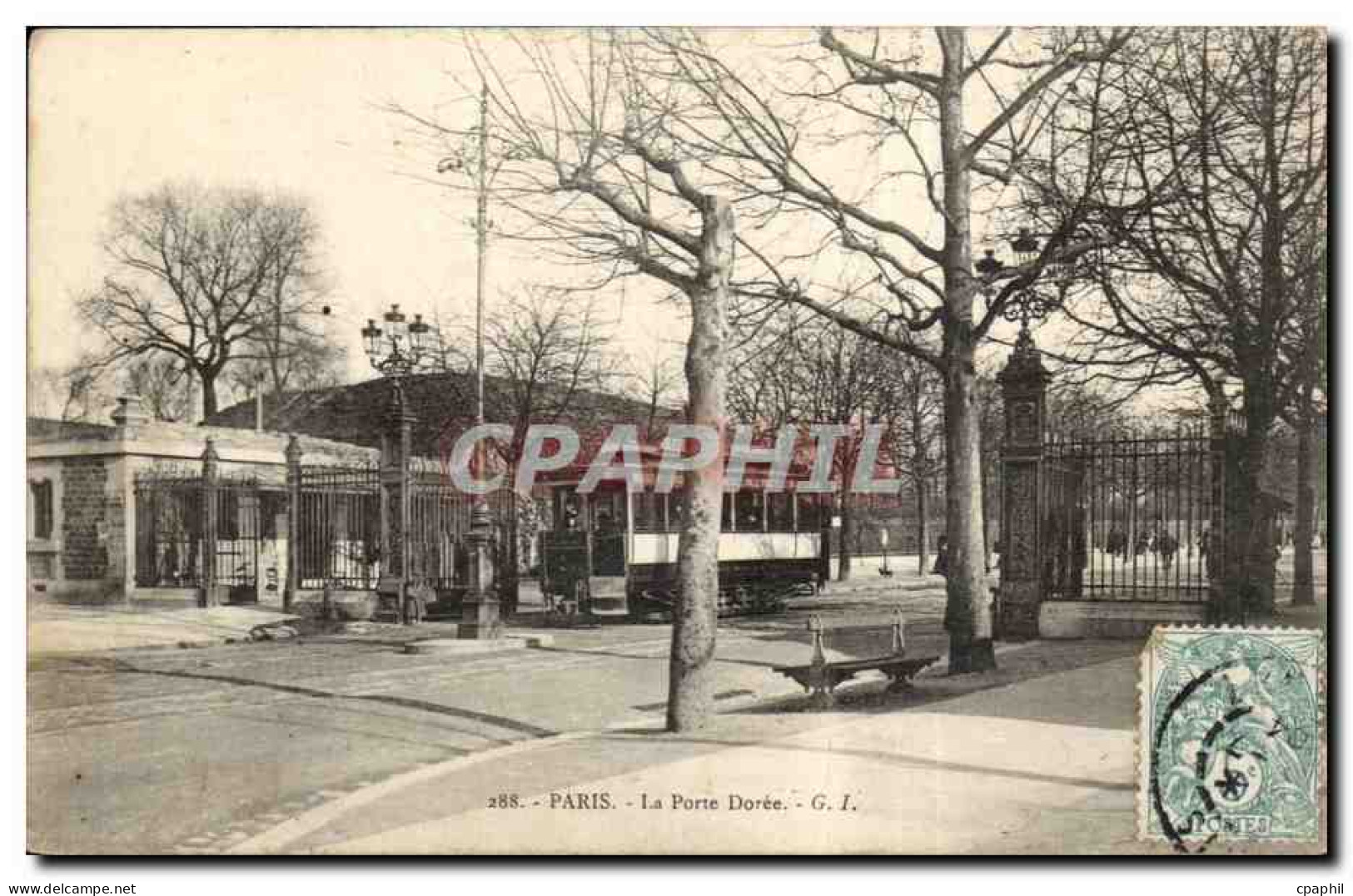 Paris - 12 - Porte Doree CPA
