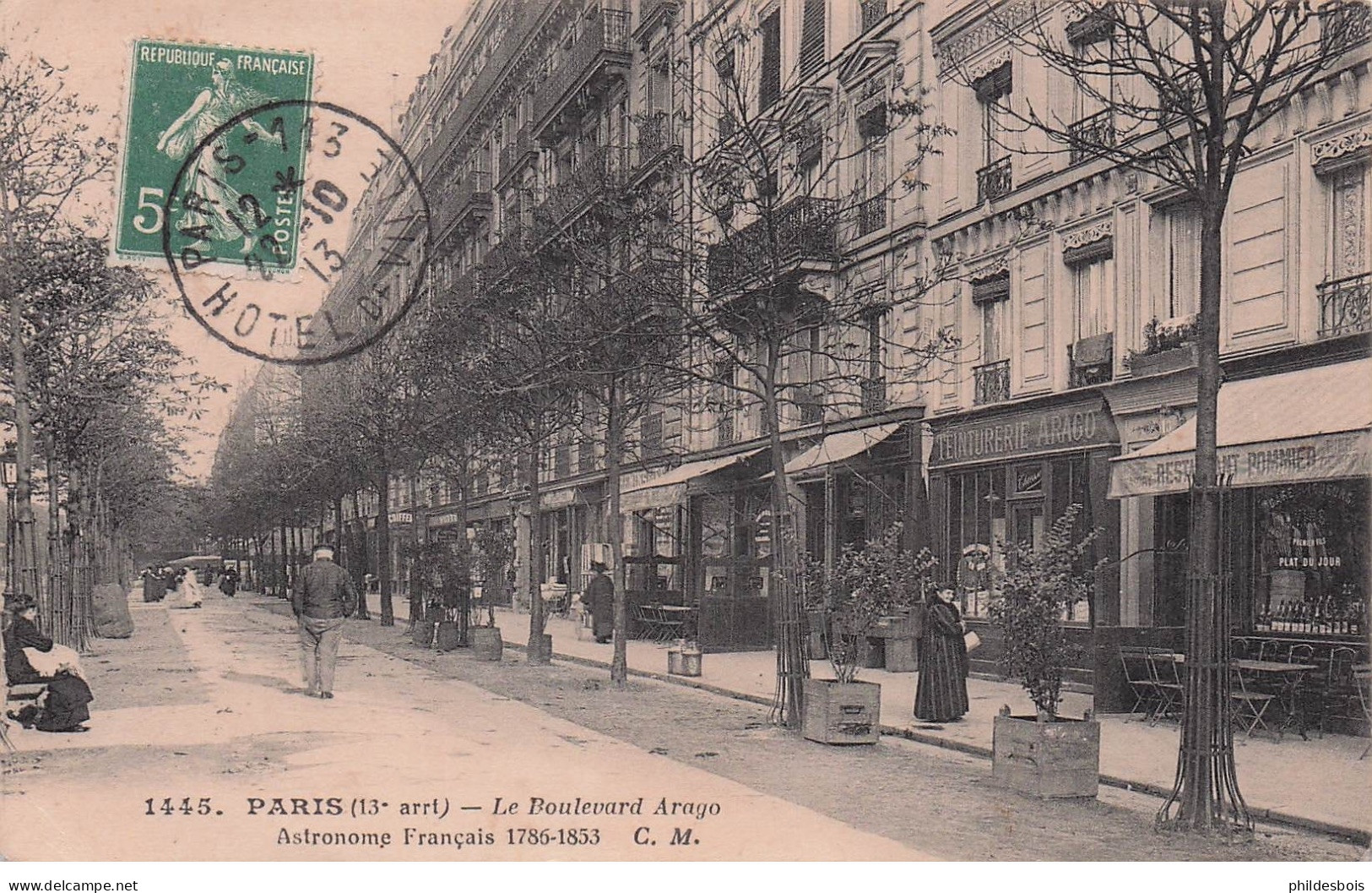 PARIS  13eme arrondissement  boulevard arago