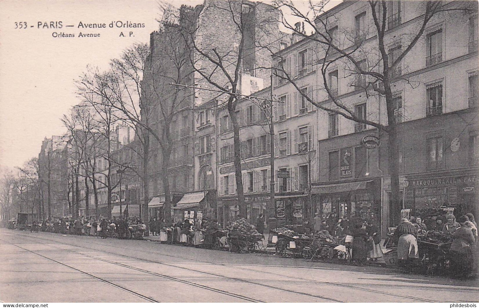 PARIS 14 arrondissement  avenue d'Orleans