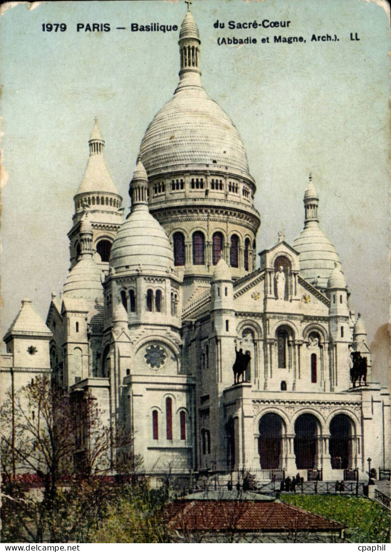 Paris - 14 - Basilique du Sacre Coeur - CPA