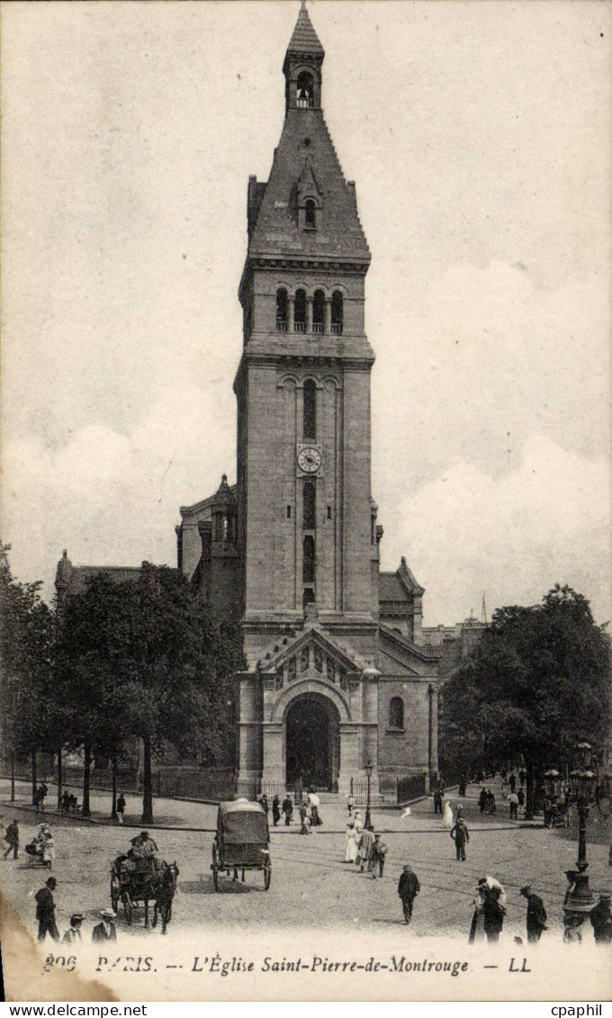 Paris - 14 - Eglise Saint Pierre de Montrouge - CPA