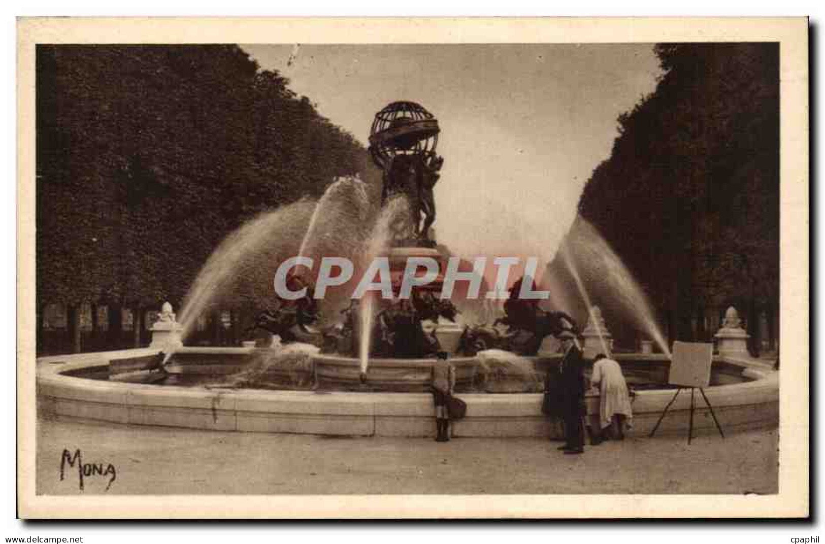 Paris - 14 - Fontaine de l'Observatoire - Petits Tableaux de Paris - CPA