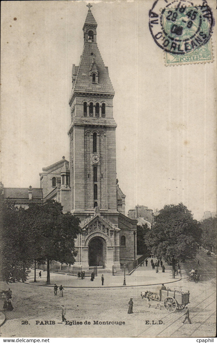 Paris(14) L'Eglise St-Pierre de Montrouge-St Pierre of Montrouge Church - CPA