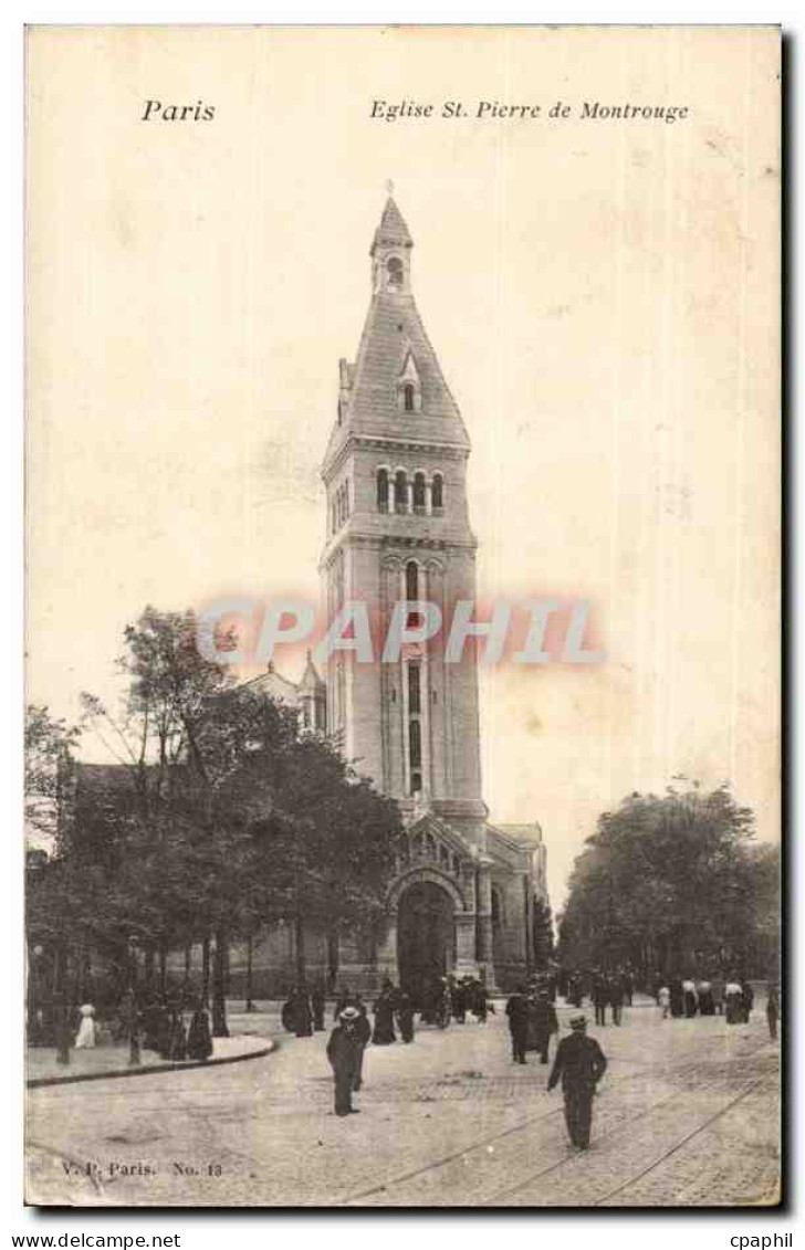 Paris(14) L'Eglise St-Pierre de Montrouge-St Pierre of Montrouge Church - CPA