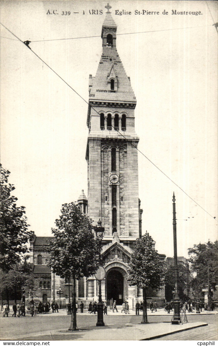 Paris(14) L'Eglise St-Pierre de Montrouge-St Pierre of Montrouge Church - CPA