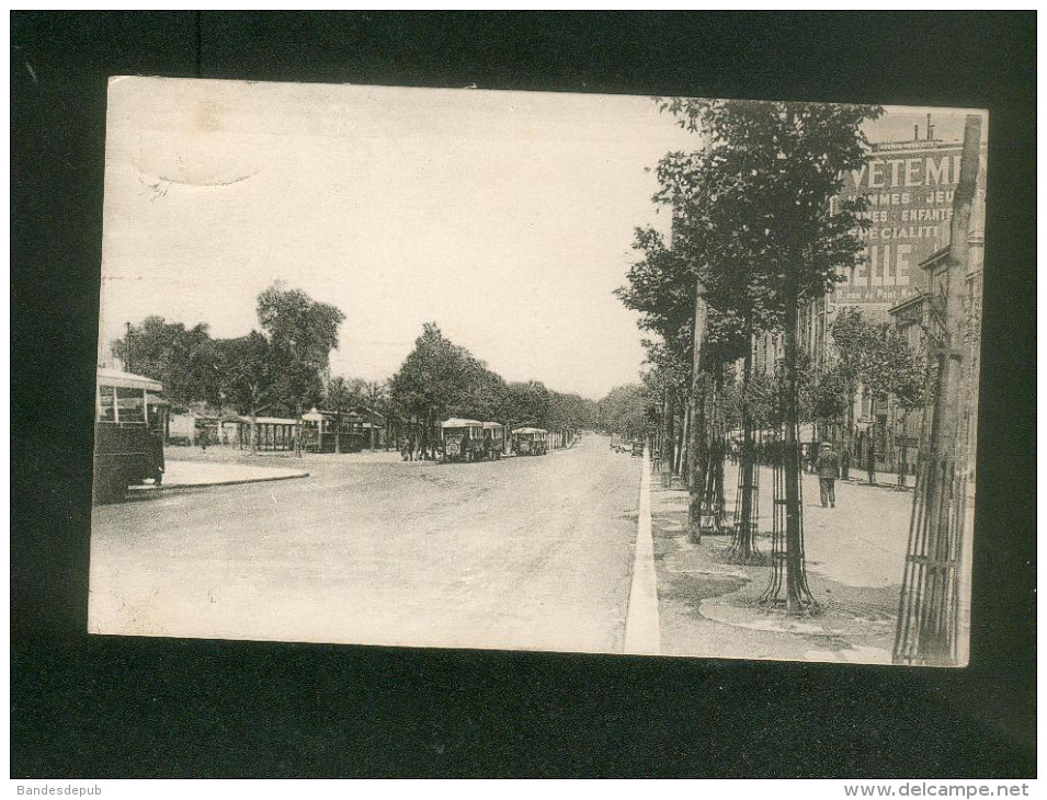 Paris 15 è - Boulevard Victor ( animée bus autobus Ed. La Cigogne )
