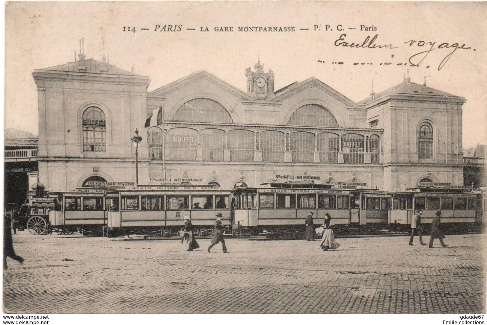 PARIS 15 - LA GARE MONTPARNASSE