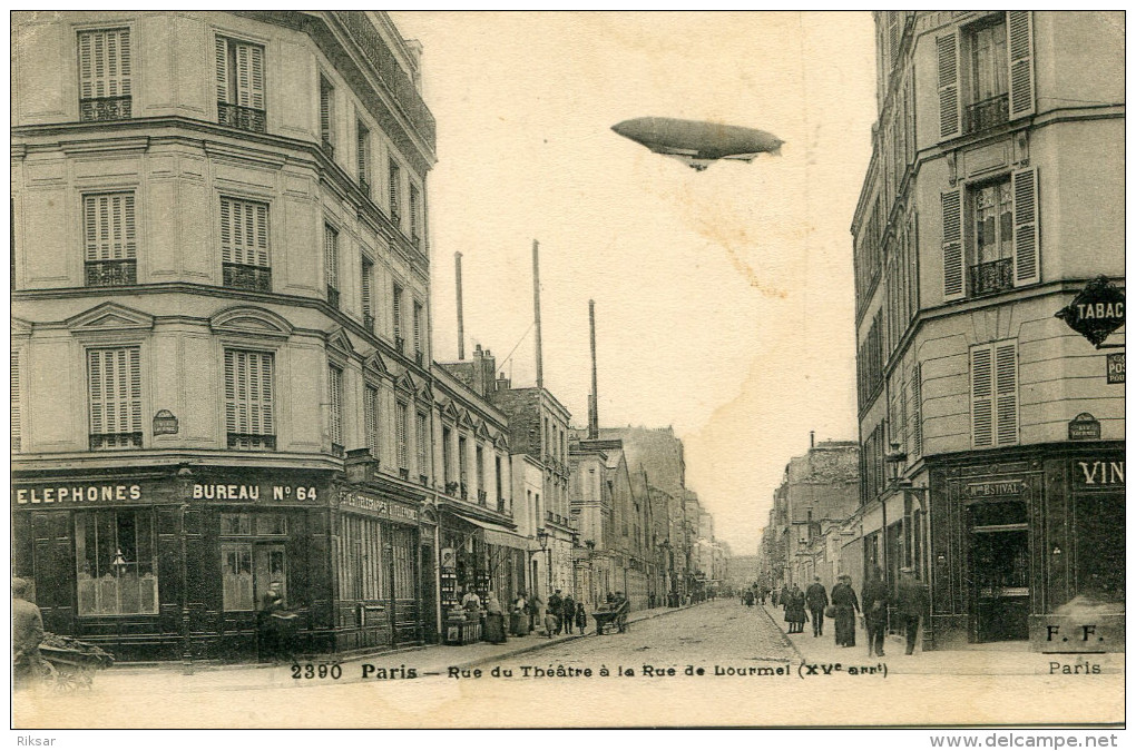 PARIS(15em ARRONDISSEMENT) AVIATION(DIRIGEABLE)