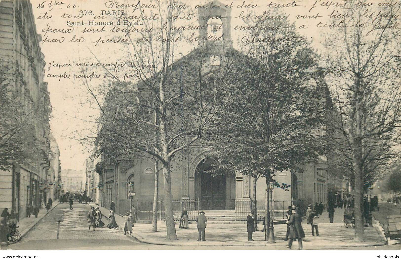 PARIS 16 arrondissement  place Saint honoré d'Eylau