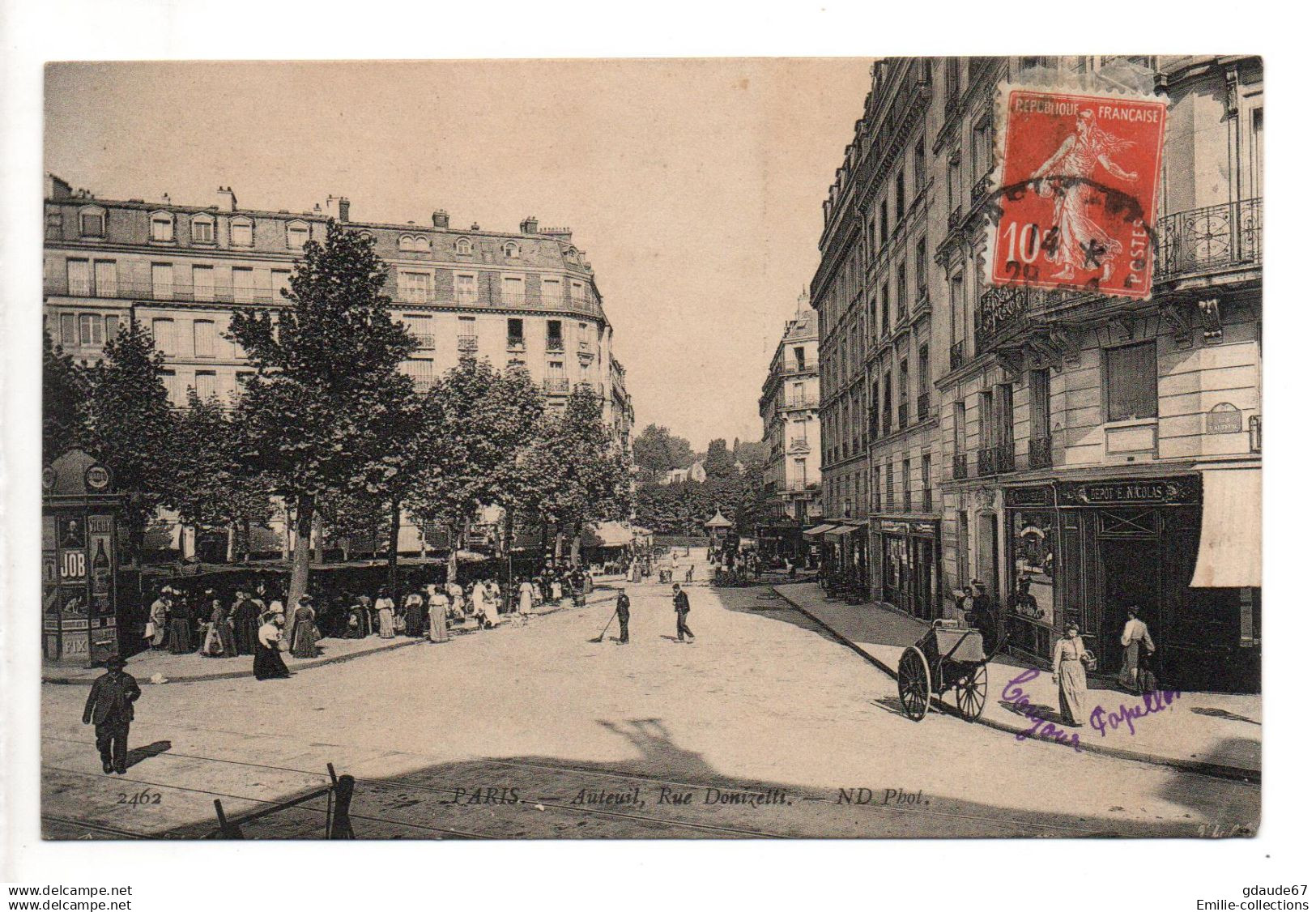 PARIS 16 - AUTEUIL - RUE DONIZETTI