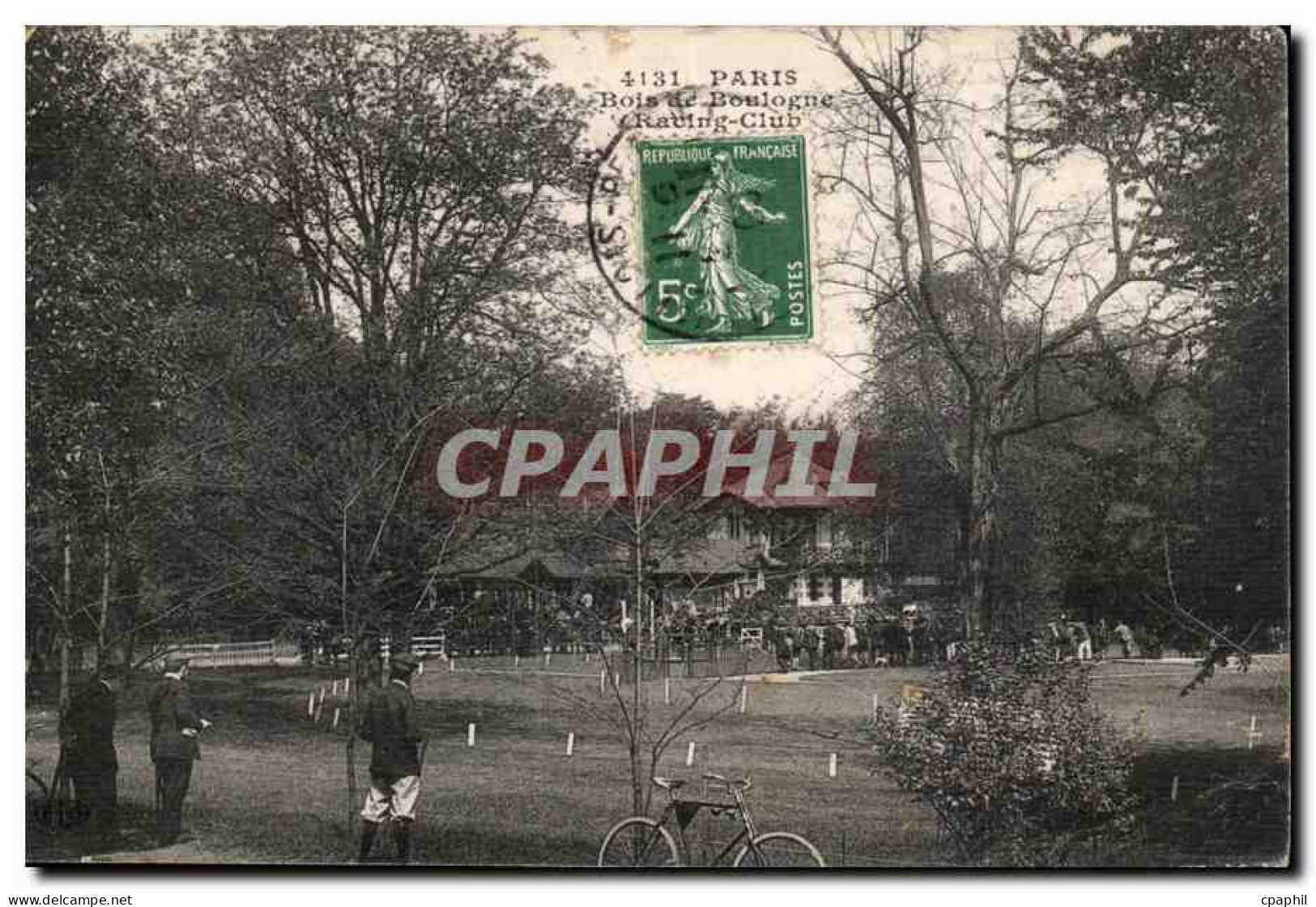 Paris 16 - Bois de Boulogne - Racing Club - CPA -