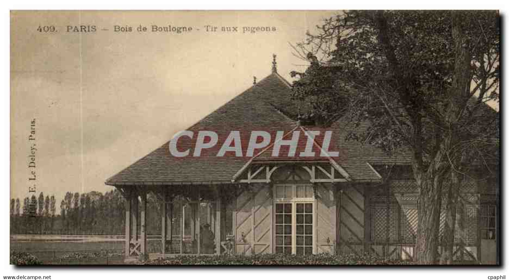 Paris - 16 - Bois de Boulogne - Tir aux Pigeons CPA