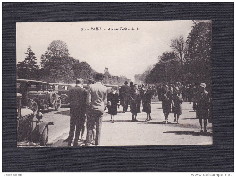 Paris 16 è - Avenue Foch ( animée A.L. A. Leconte 71 )