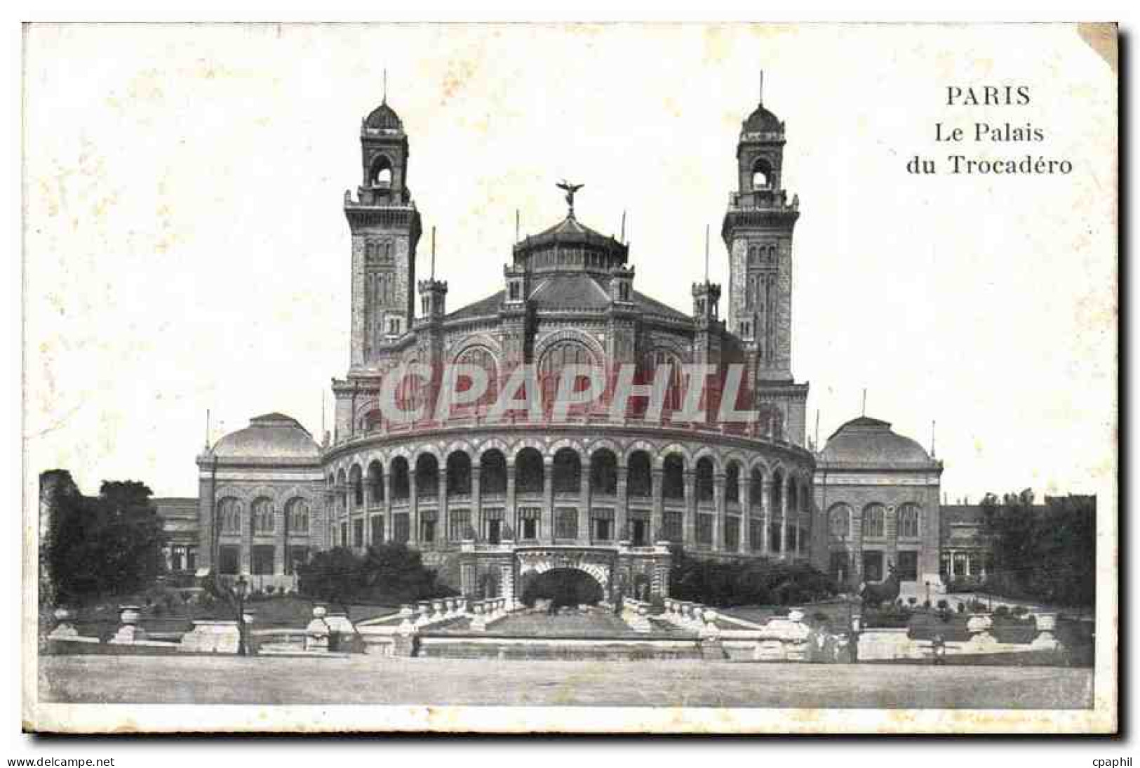 Paris - 16 - Le Palais de Trocadero - CPA