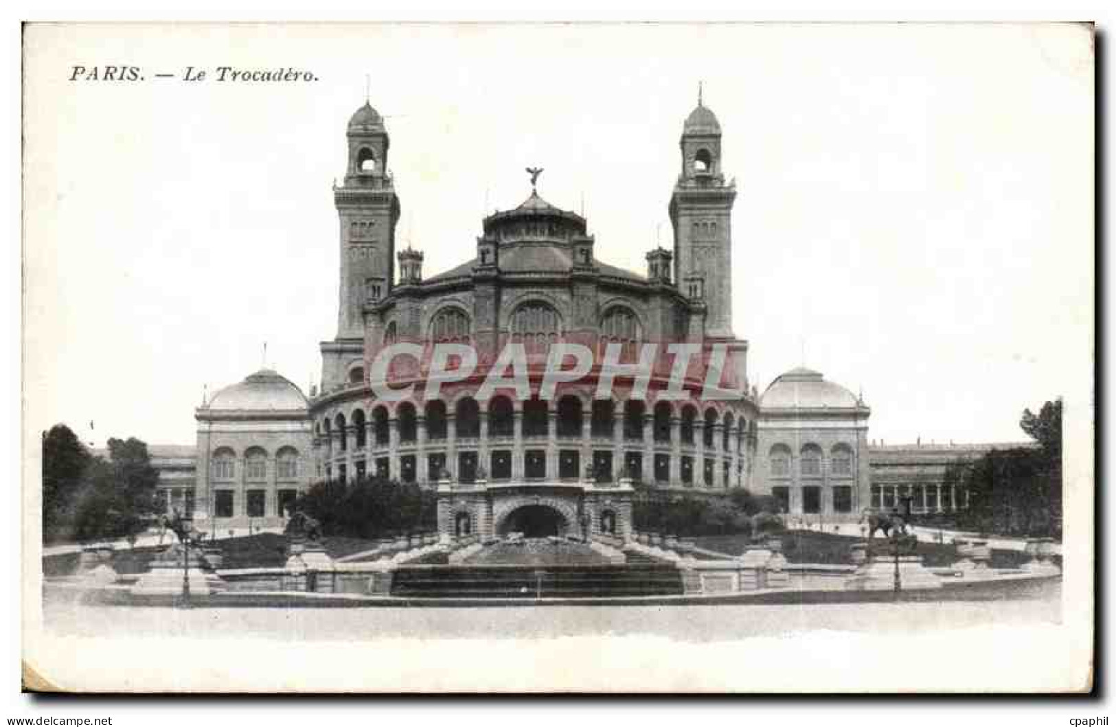 Paris - 16 - Le Trocadero - CPA