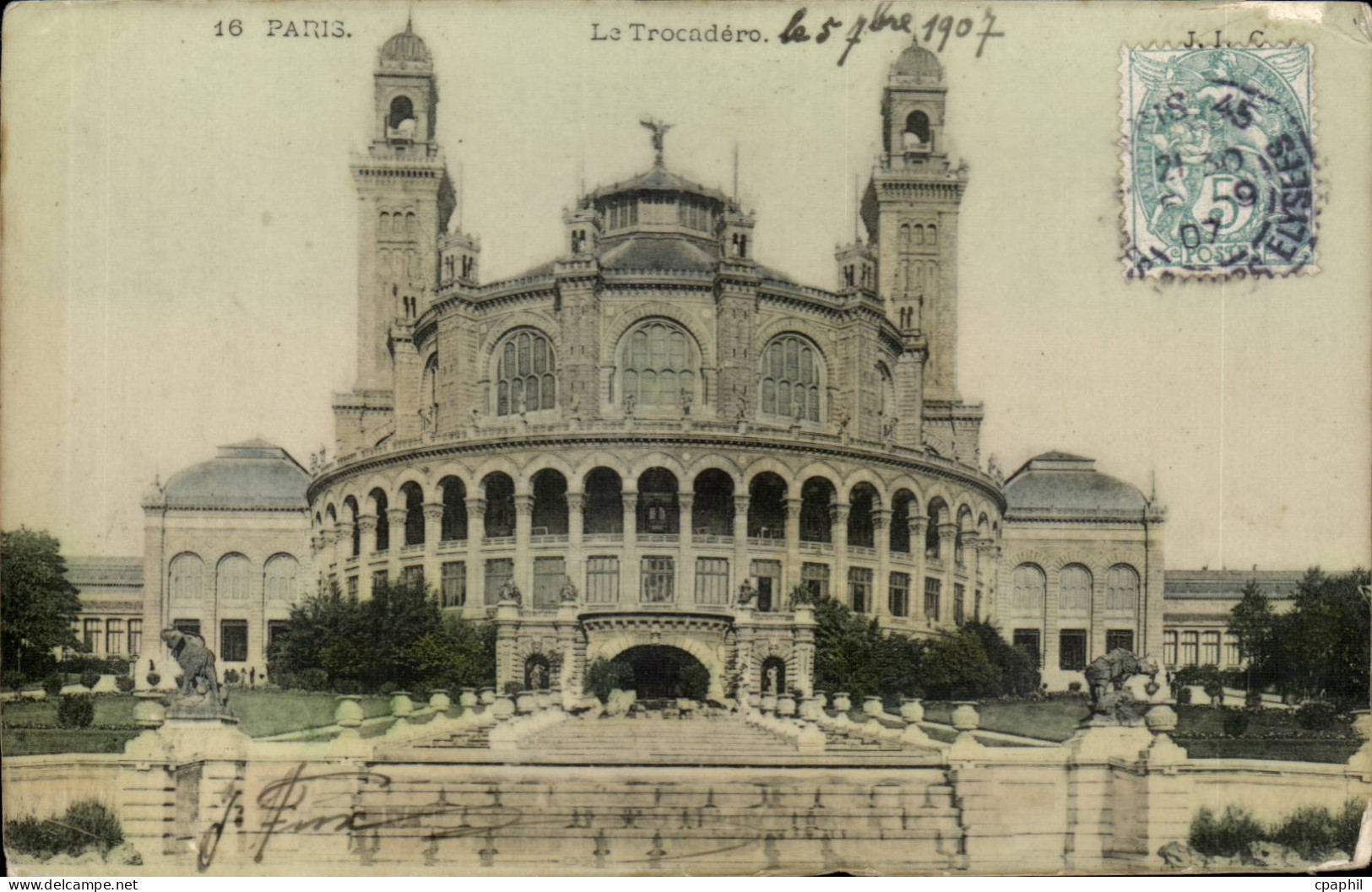 Paris - 16 - Le Trocadero - CPA