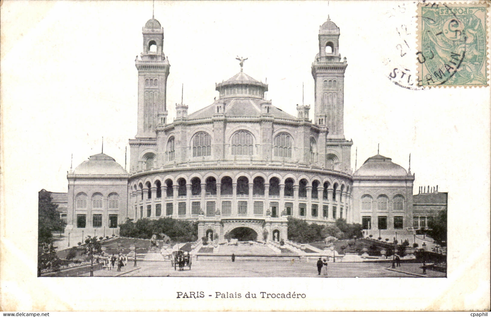 Paris - 16 - Le Trocadero - CPA