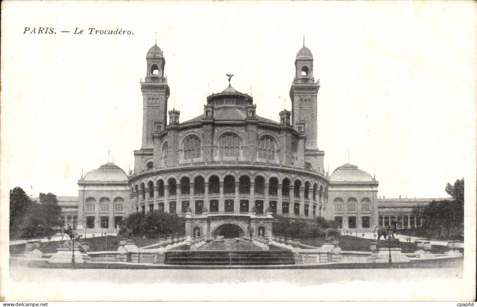 Paris - 16 - Le Trocadero - CPA