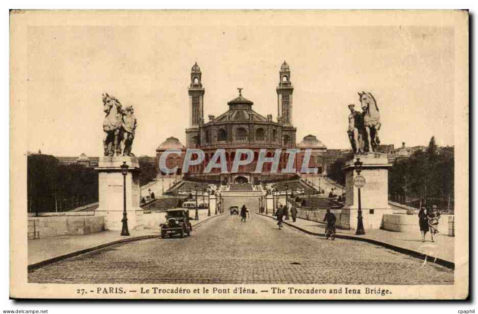 Paris - 16 - Le Trocadero - CPA