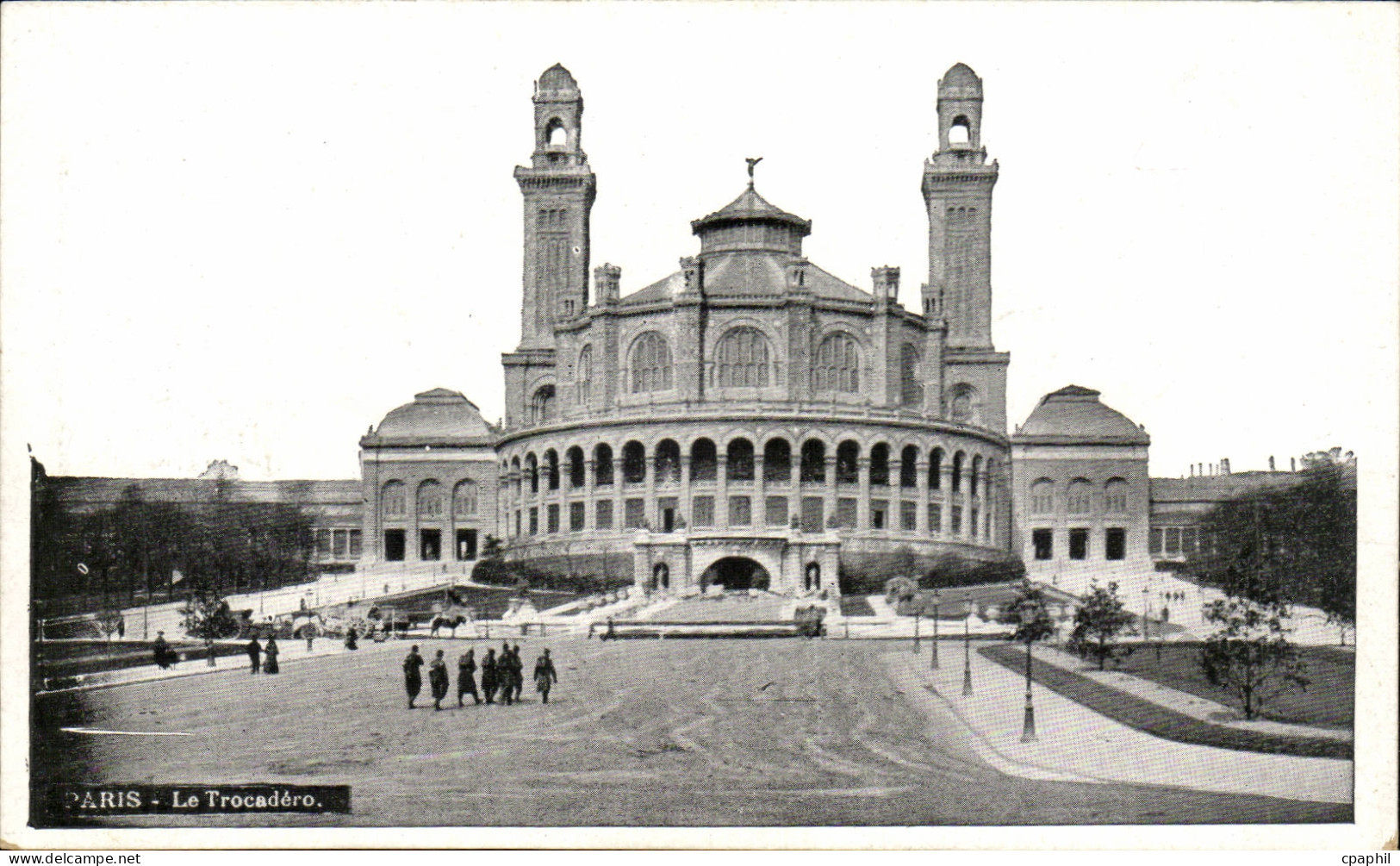 Paris - 16 - Le Trocadero CPA