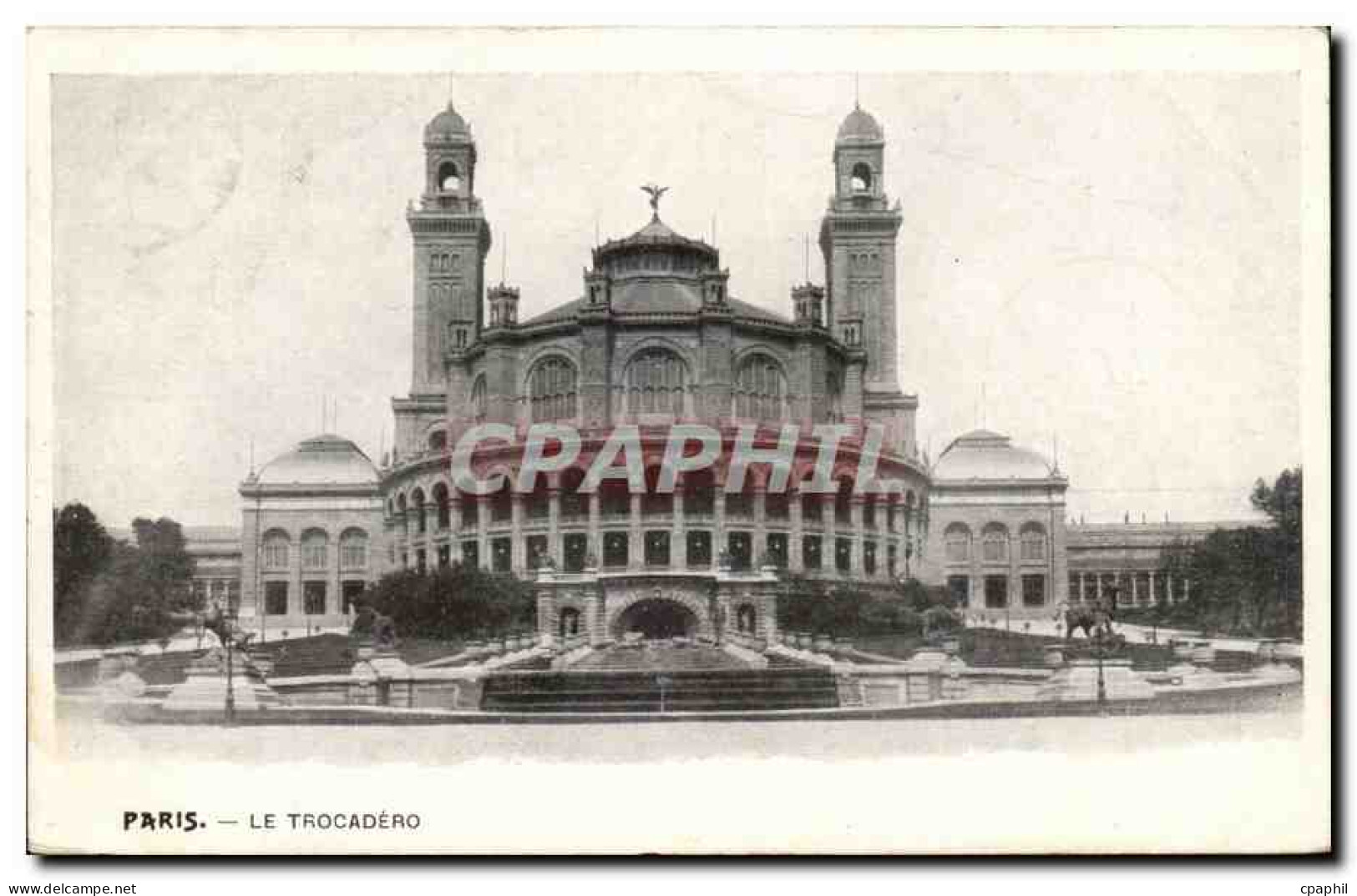 Paris - 16 - Le Trocadero - CPA