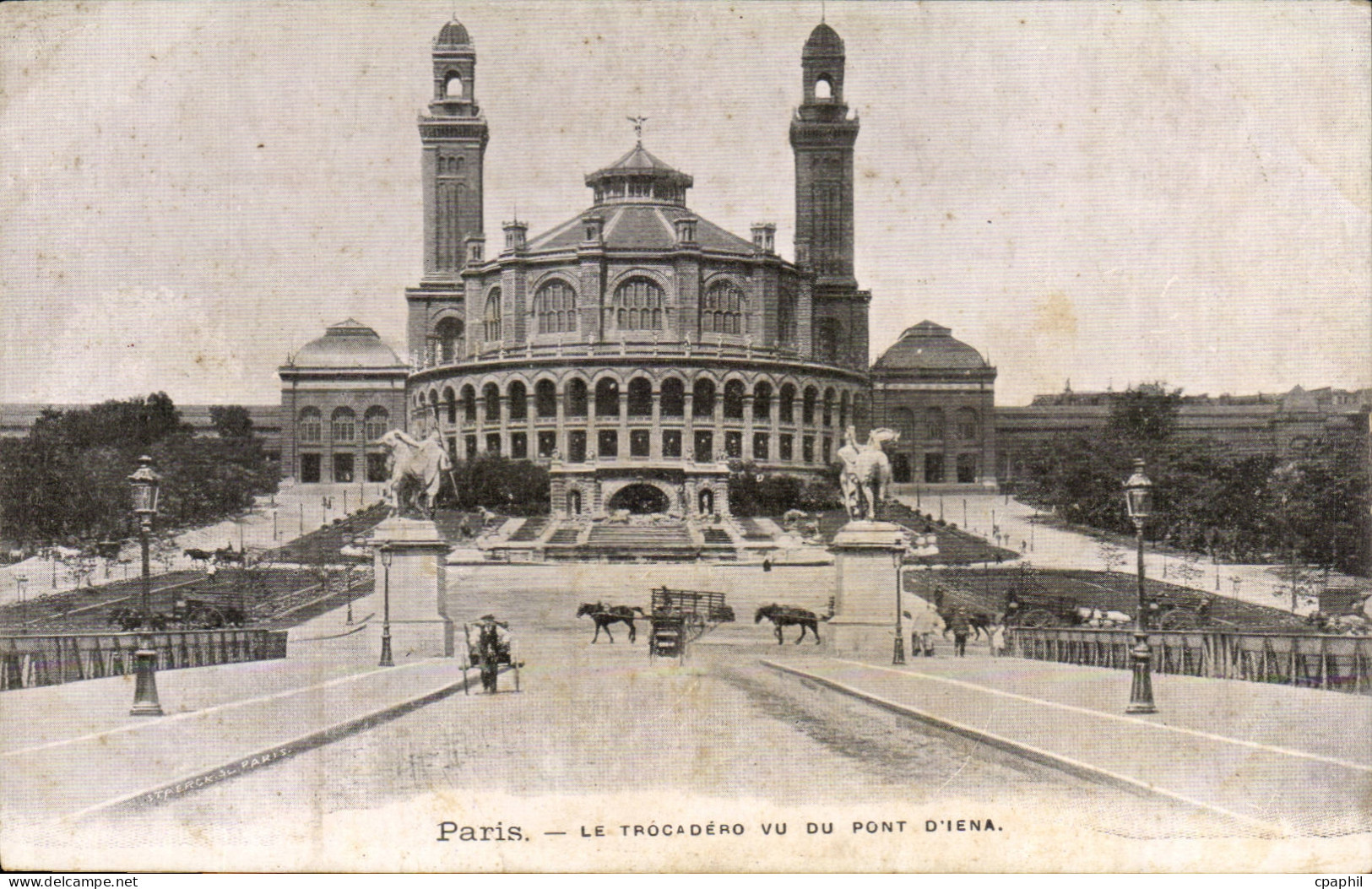 Paris - 16 - Le Trocadero - CPA
