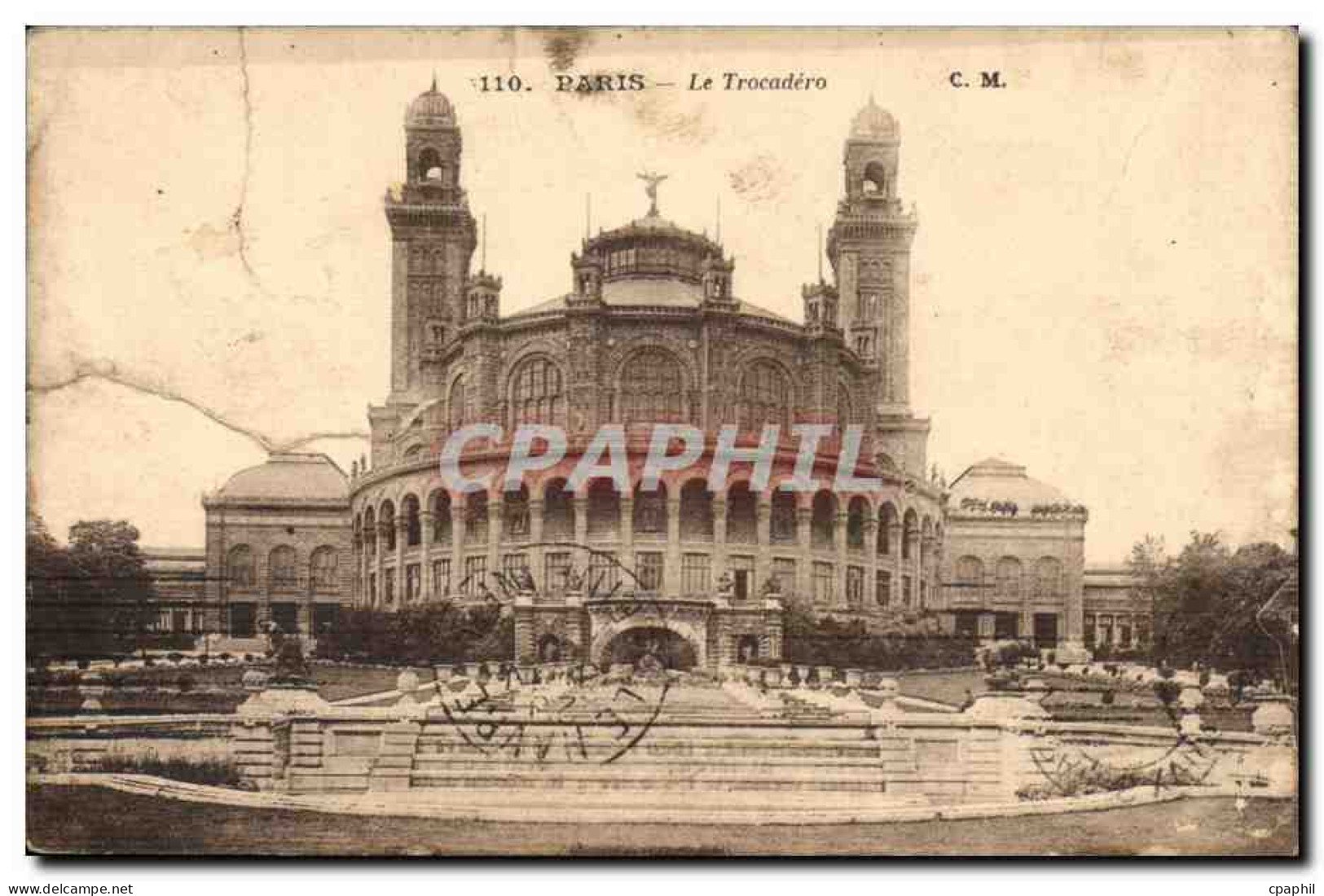 Paris - 16 - Le Trocadero - CPA