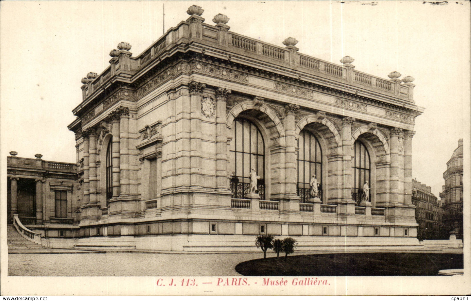 Paris - 16 - Musee Galliera - CPA
