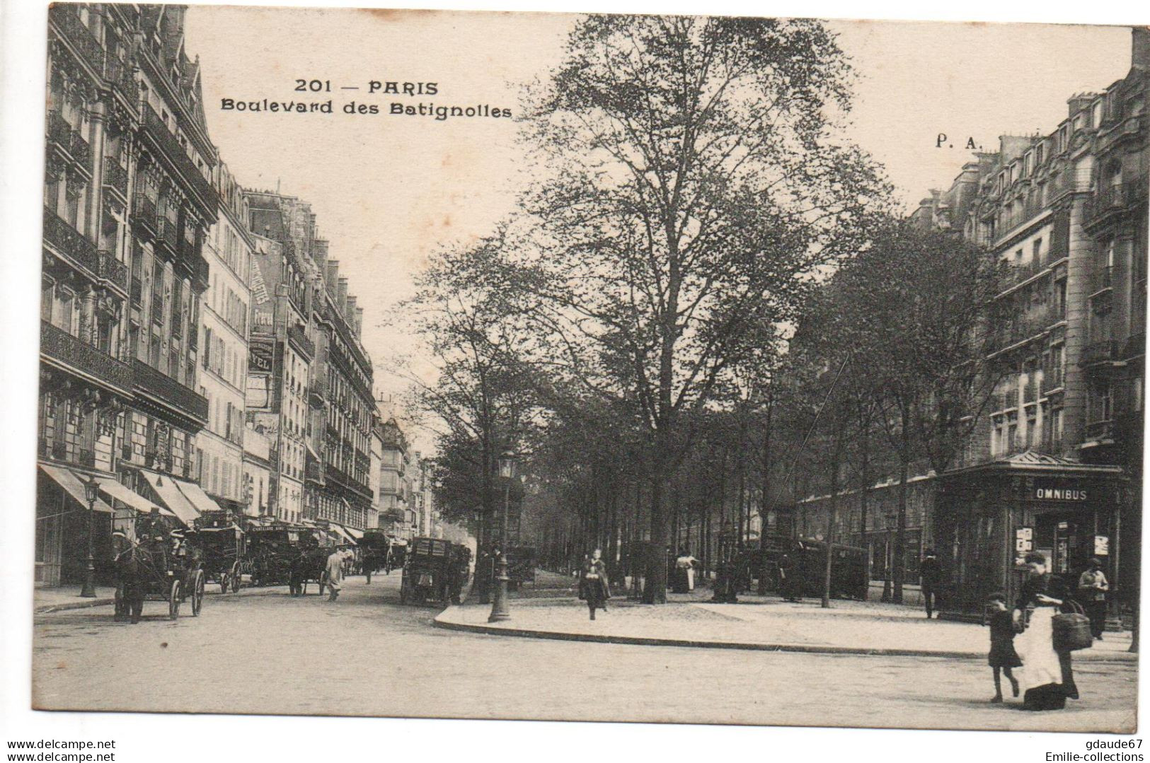 PARIS 17 - BOULEVARD DES BATIGNOLES