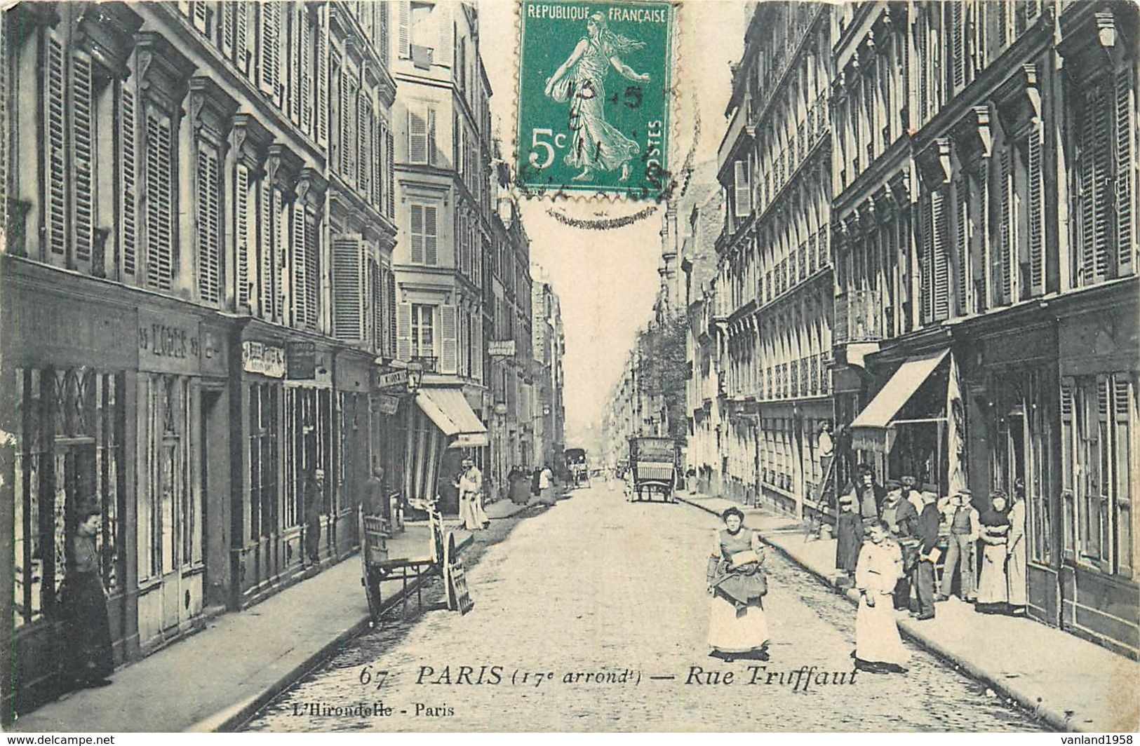 PARIS 17 eme - rue TRUFFAUT