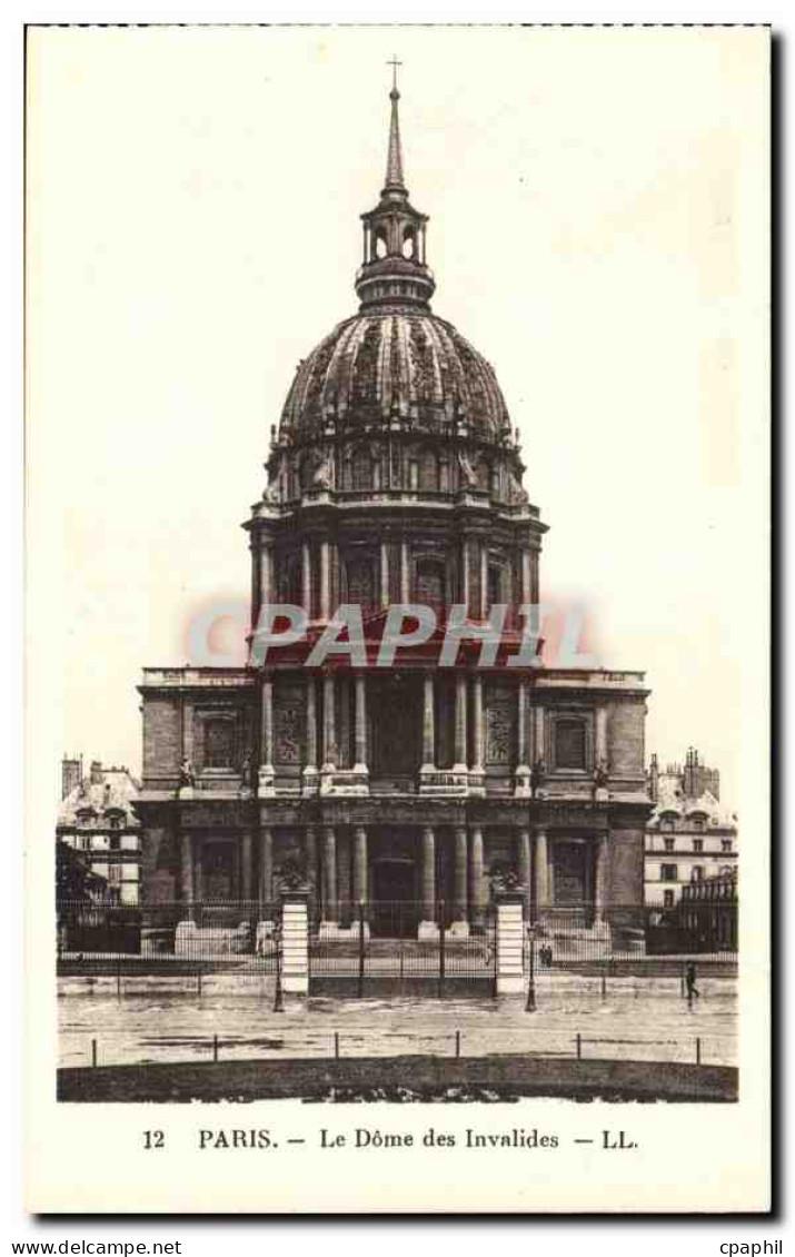 Paris - 17 - Le Dome des Invalides - CPA