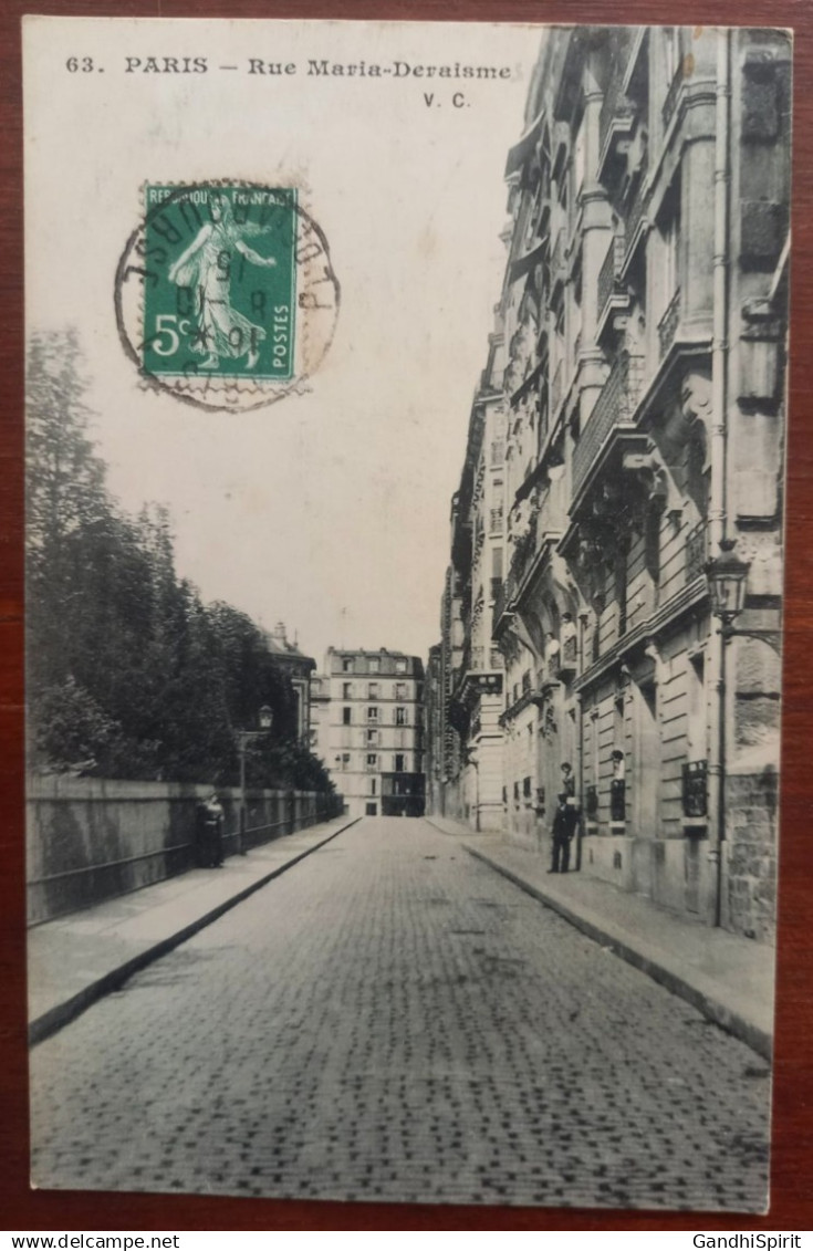 Paris 17 - Rue Maria-Deraisme