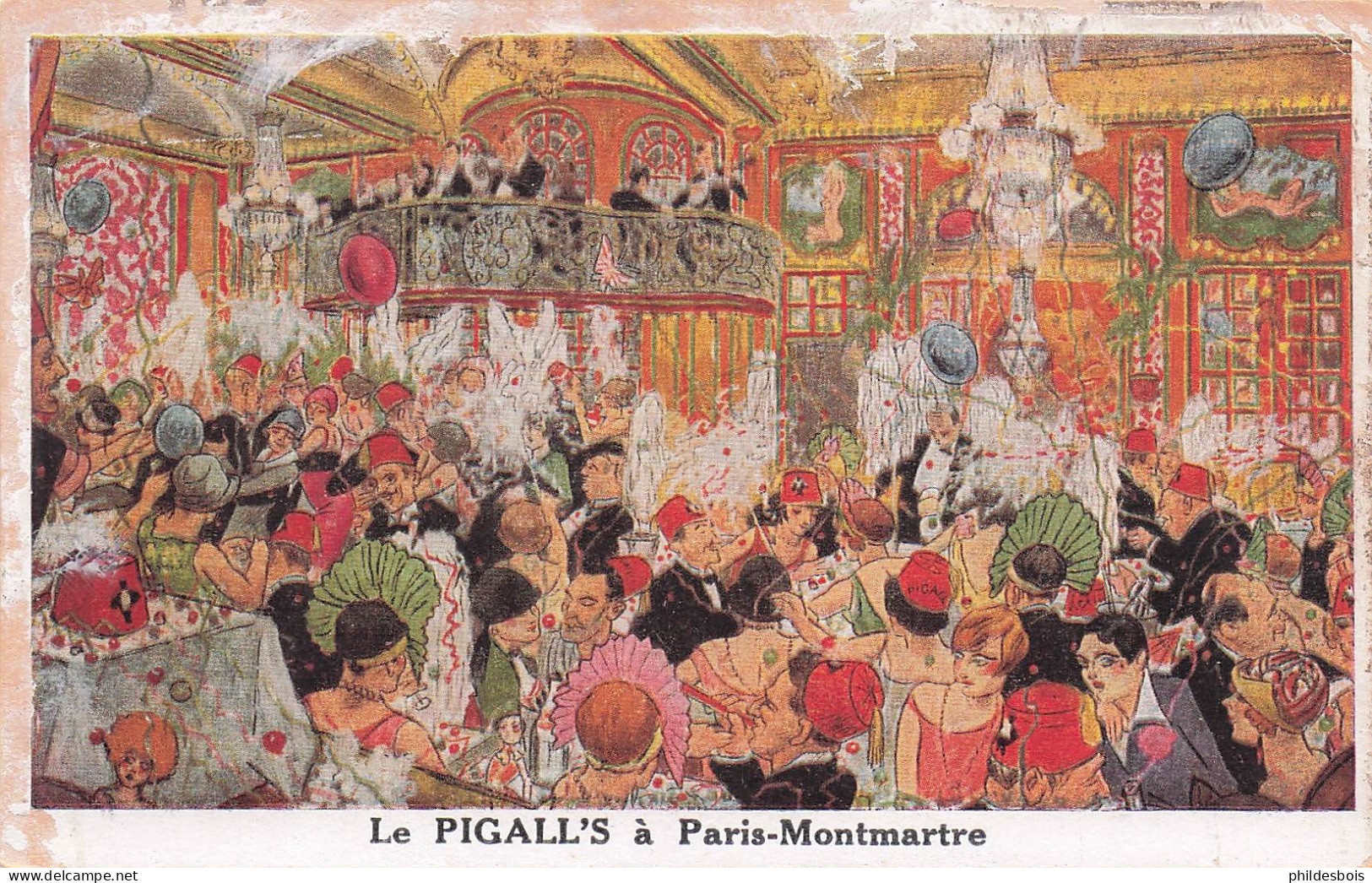 PARIS 18 arrondissement  le PIGALL'S a Paris Montmartre
