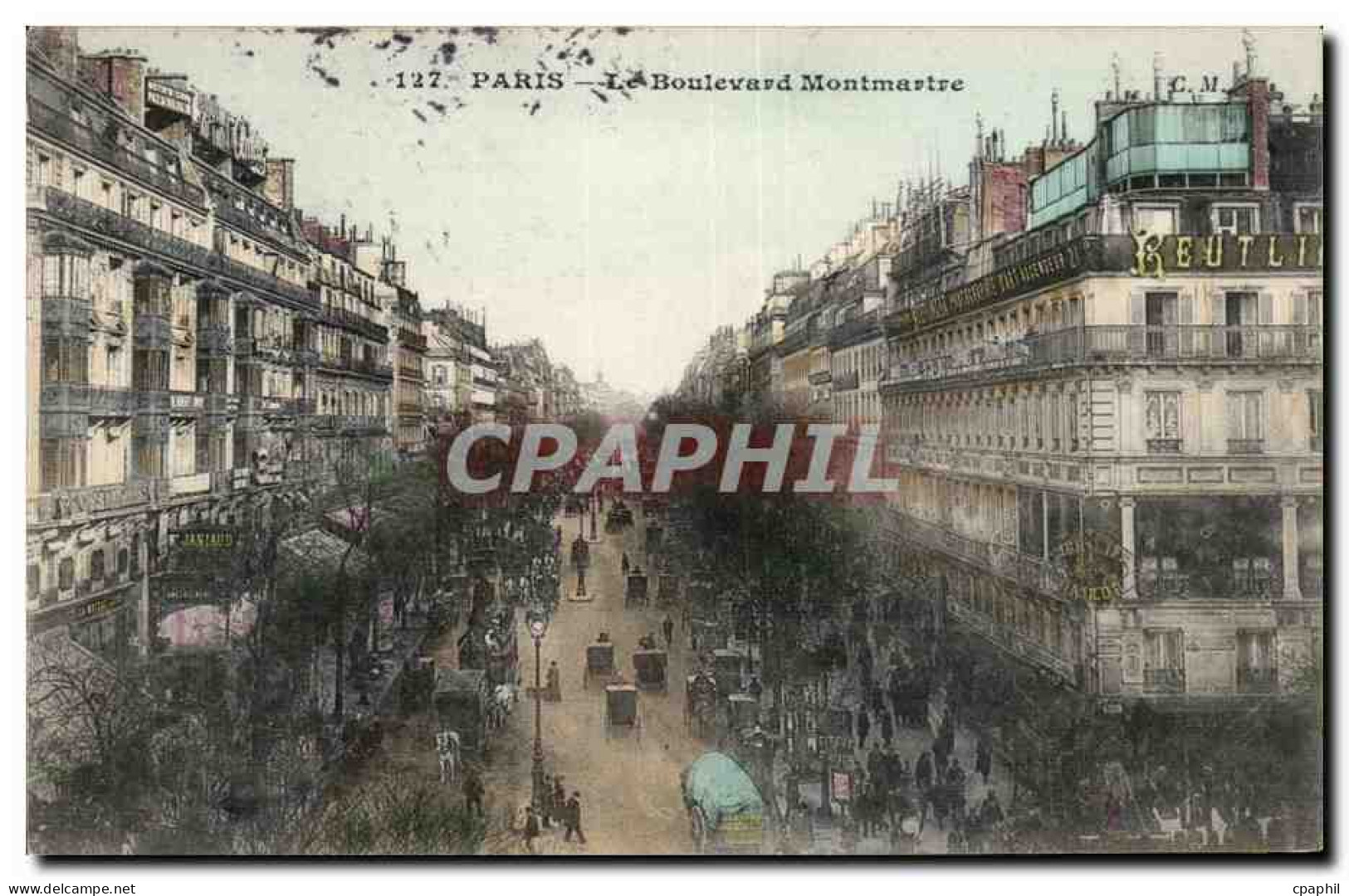 Paris - 18 - Boulevard Montmartre - CPA