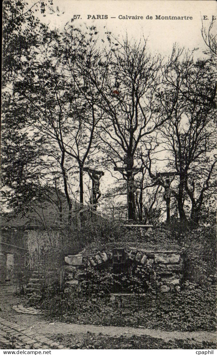Paris - 18 - Calvaire de Montmartre - CPA