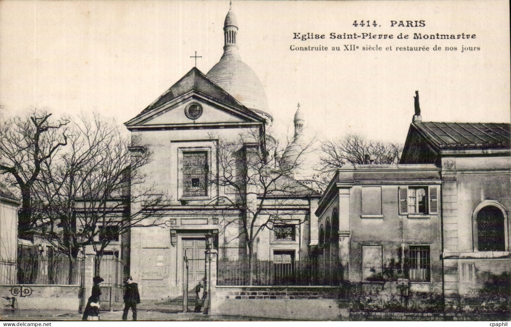 Paris - 18 - Eglise Saint Pierre de Montmartre - CPA