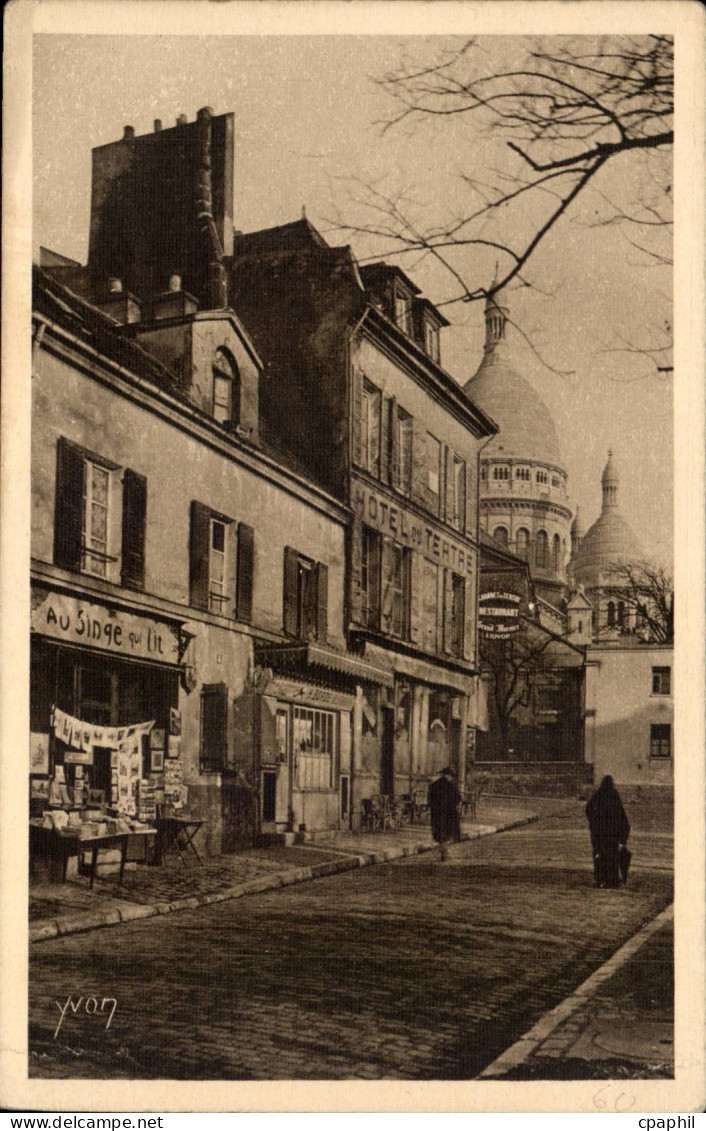 Paris 18 - La Place du Tertre - CPA
