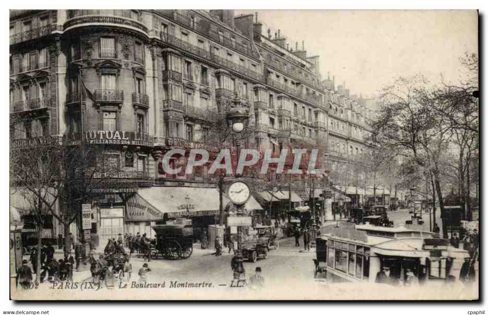Paris - 18 - Le Boulevard Montmartre - CPA