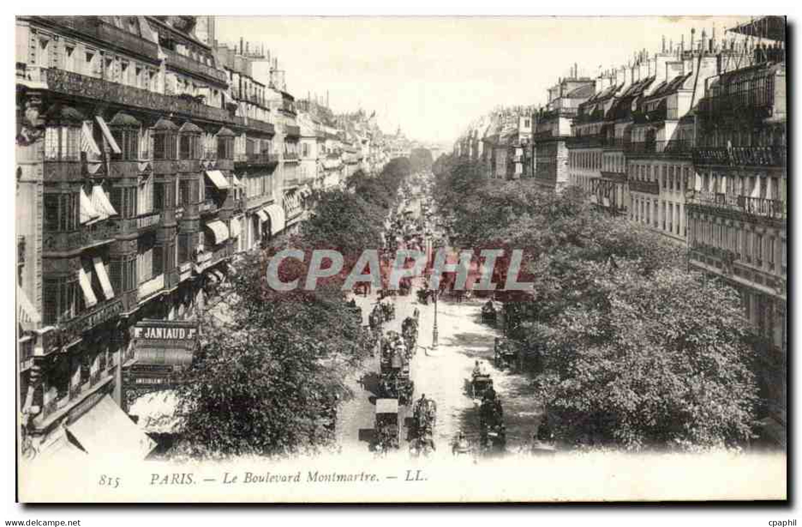Paris - 18 - Le Boulevard Montmartre - CPA