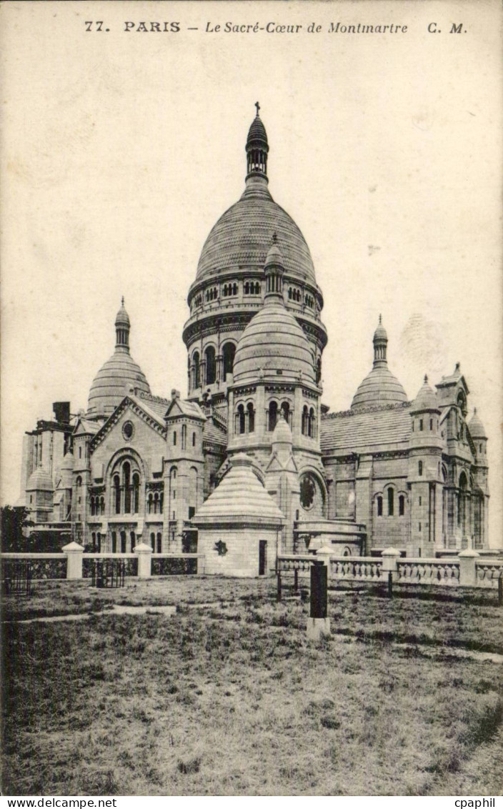 Paris - 18 - Le Sacre Coeur - Montmartre - CPA