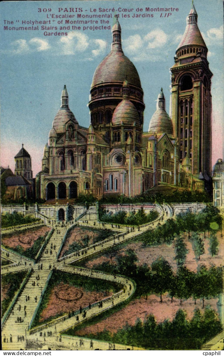 Paris - 18 - Le Sacrecoeur - Montmartre